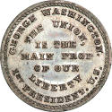 Main Prop medal,
James Adams Bolen (Engraver),
1865-1869,
White metal