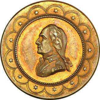 Liberty Cap medal,
George Hampden Lovett (Engraver),
19th Century,
Copper
