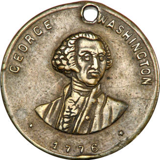 Memorial Hall/Exhibition Philadelphia medal,
Giuseppe Longhi (After),
1876,
Brass