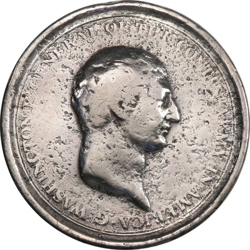 Voltaire medal,
1778,
Silver