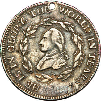Funeral Urn Medal,
1799-1800,
Silver