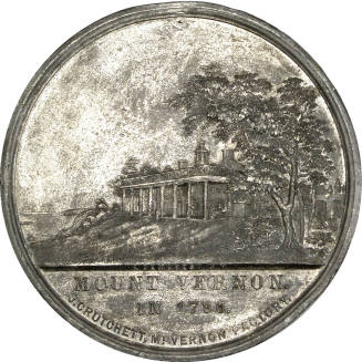 J. Crutchett 1796 commemorative medal,
1796,
White metal