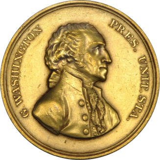 Sansom medal, Third die,
1879,
Gilt bronze