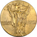 Bicentennial medal,
1934,
Yellow bronze