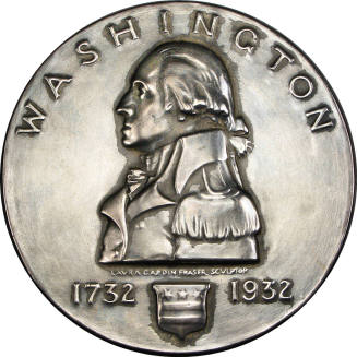 Centennial of Washington's birth medal,
1932,
Silver