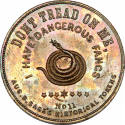 Sage's Historical Token #11/Washington's Headquarters at Valley Forge medal,
19th Century, 
C ...