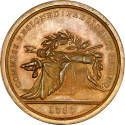 Sansom medal,
1859-1879,
Bronze