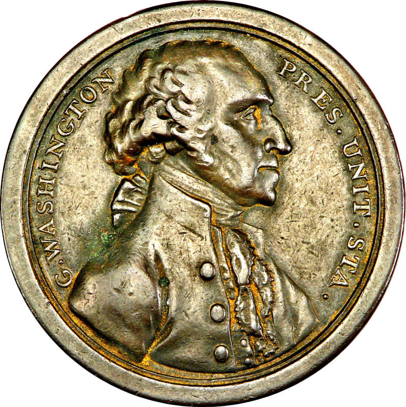 Sansom medal,
1805-1807,
Bronze
