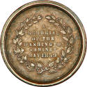 Mint Cabinet Memorial medal,
Anthony C. Paquet (Engraver),
1859,
Copper