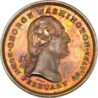 Merriam's Tomb medal,
1860-1869,
Bronze