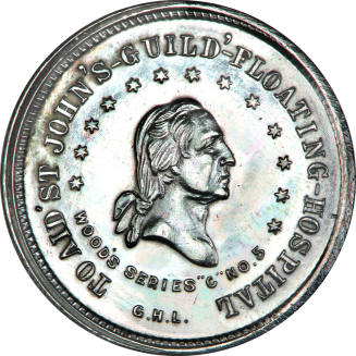Centennial Reception New York medal,
George Hampden Lovett (Engraver),
Isaac F. Wood (Publish ...