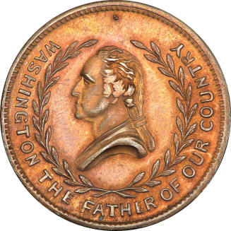 The 100th Year medal,
George Hampden Lovett (Engraver),
c. 1876,
Copper