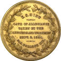 Mint Allegiance medal,
20th Century,
Yellow Bronze