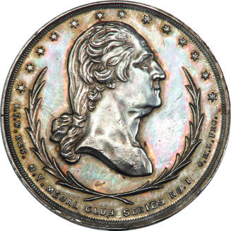 Lafayette medal,
Robert Lovett Jr. (Engraver),
1880-1889,
Silver