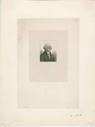 George Washington,
Gilbert Stuart (After),
Pierre Francois Bertonnier (Maker),
1810-1858,
I ...