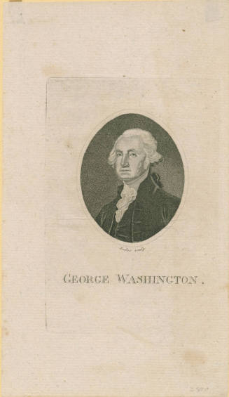George Washington,
Gilbert Stuart (After),
John Scoles (Maker),
1801,
Ink on paper; stipple ...