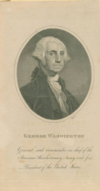 George Washington General and Commander in Chief of the American Revolutionary Army and first p ...