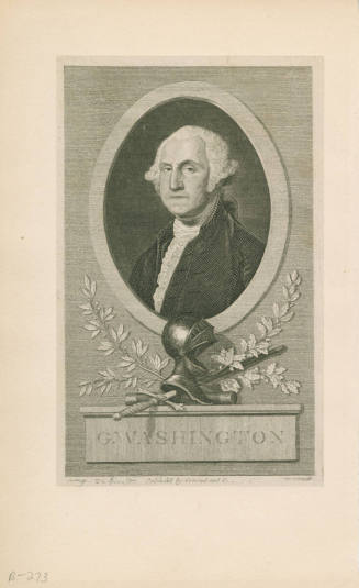 George Washington,
Gilbert Stuart (After), 
Alexander Lawson (Maker), 
Conrad and Company (P ...