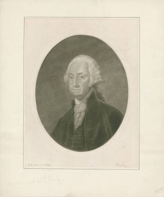 George Washington,
Gilbert Stuart (After), 
William Woolley (Maker), 
Shakespeare Gallery (P ...