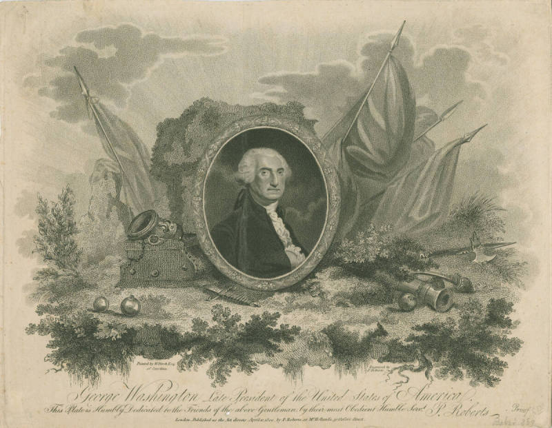 George Washington, Late President of the United States of America,
William Russell Birch (Afte ...