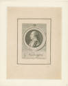 G. Washington,
Pierre Eugene Du Simitiere (After),
Benoît Louis Prévost (Maker),
1781,
Ink  ...