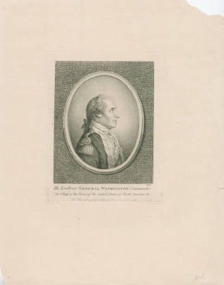 George Washington, Esq'r. - general and commander in chief of the  Continental Army in America / done from an original, drawn from the life by  Alex'r. Campbell, of Williamsburgh in Virginia ;