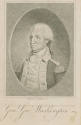 Genl. Geoe. Washington,
Edward Savage (After),
William Harrison Jr. (Maker),
1800,
Ink on p ...