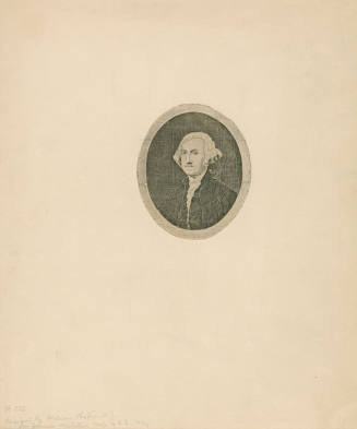 George Washington,
Gilbert Stuart (After), 
William Chapin (Maker), 
James Webster (Publishe ...