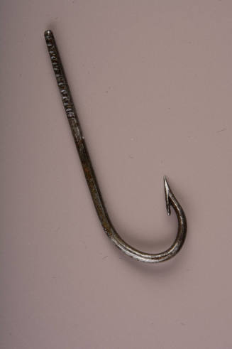 Fishhook
1760-1800
Iron alloy, japanning