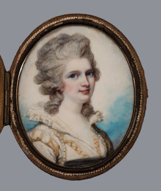 Lady Joanna Rumbold,
Watercolor on ivory