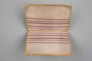 Needle Case,
1770-1850,
Silk, silk thread, paper
