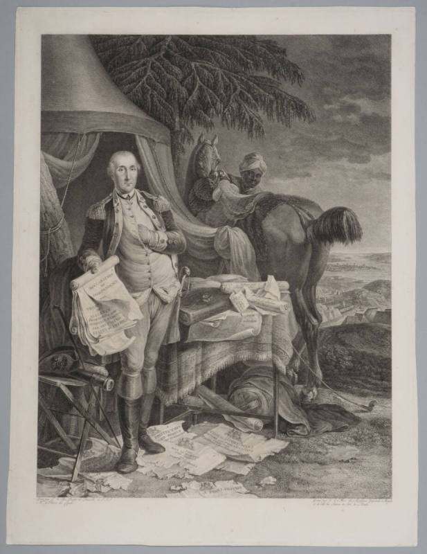 Le General Washington,
Jean-Baptiste Le Paon (After),
Charles Willson Peale (After),
Noel Le ...
