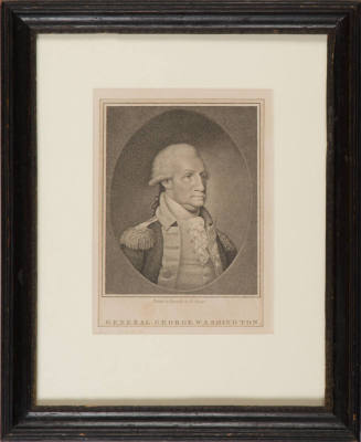 General George Washington,
Edward Savage (Maker/Publisher),
1800,
Ink on paper; stipple engr ...