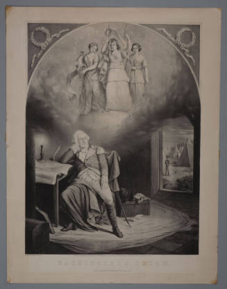 Washington's Dream,
Louis Maurer (Maker),
Currier and Ives (Publisher),
1857,
Ink on paper; ...