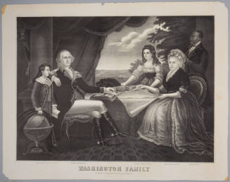 Washington Family,
Edward Savage (After),
Fisher, Carpenter & Gusthal (Publisher),
1796-1874 ...