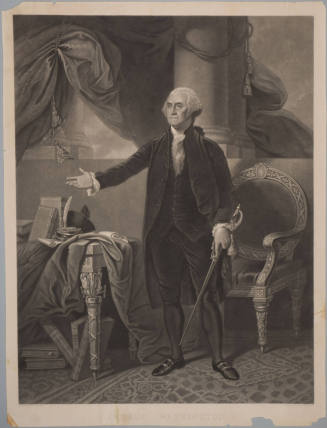 George Washington,
Henry S. Sadd (Maker),
J. Dalton (Publisher),
1844-1850,
Ink on paper; m ...