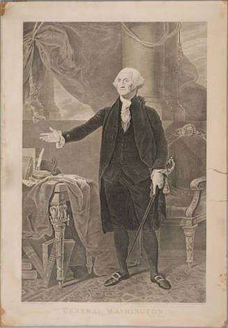 General Washington,
Gilbert Stuart (After),
James Heath (Possible maker),
1800-1834,
Ink on ...