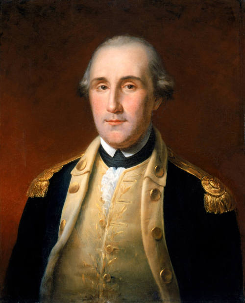 Charles Wilson Peale Great American Art c.1779 George Washington at Princeton 