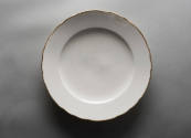Dinner Plate,
Sevres Porcelain Manufactory (Maker),
Barbé (Gilder),
c. 1778-1788,
Porcelain ...
