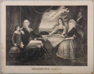 Washington Family,
Edward Savage (After),
Fisher, Carpenter & Gusthal (Publisher),
1796-1874 ...
