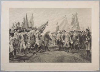 The Surrender of Cornwallis at Yorktown A.D. 1781,
Edouard Armand-Dumaresq (After),
Illman Br ...