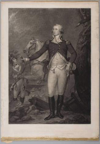 Gen. Washington on the Battle Field of Trenton,
John Trumbull (After),
William Warner (Maker) ...