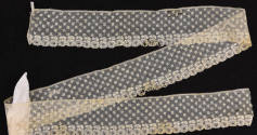 Lace Trim,
1790-1800,
Linen; bobbin lace