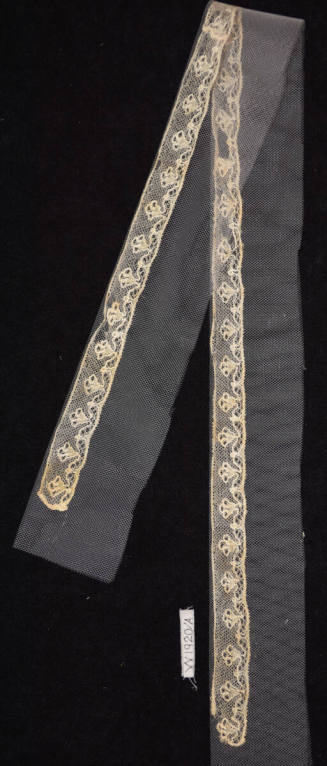 Lace Trim,
1790-1810,
Bobbin lace