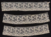 Lace Trim,
1780-1800,
Linen; bobbin lace