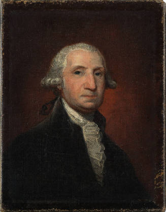 Portrait of George Washington,
Gilbert Stuart (After),
c. 1796-1820,
Oil on canvas, Gilt woo ...
