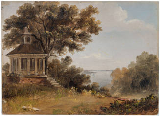 Summer House at Mount Vernon and the Woods Over Washington's Tomb,
William Thompson Russell Sm ...