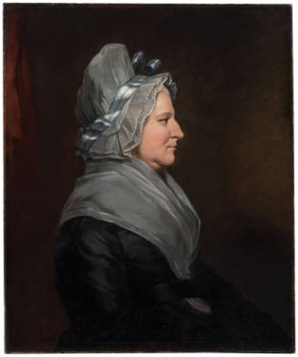 Martha Washington,
Rolinda Sharples (Artist),
James Sharples (After),
1800-1850,
Oil on can ...