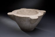 Marble Mortar,
18th Century,
Marble