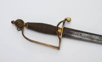 Sword,
1780-1800,
Steel, brass, copper